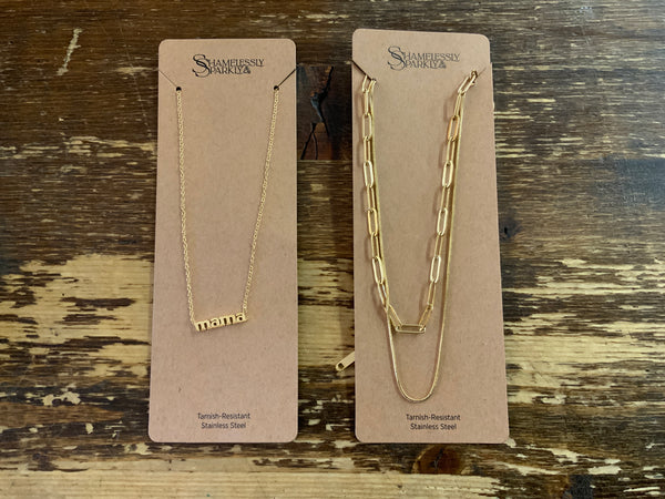 Gold Dainty Necklaces