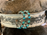 Silver & Turquoise Hoop Collection