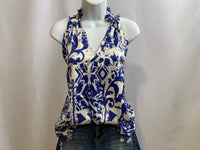 Ruffle Halter-neck Top