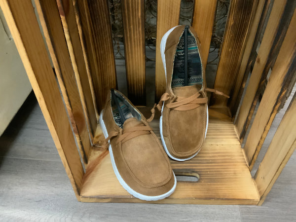 Candice camel casual shoe