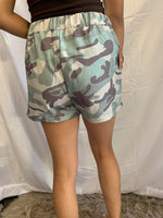 Camouflage Drawstring Shorts