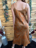 Julia Rust and Camel Dress