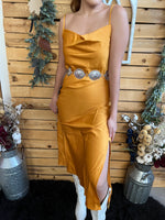Marisol Golden Dress