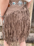 The Four Layers Of Fringe Skirt
