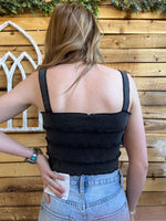 All The Ruffles Crop Top