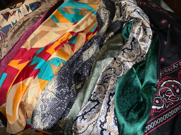 Print Silk Wild Rags