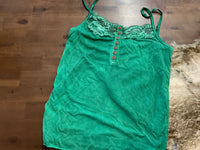 Lace and Button Cami