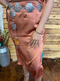 Miller Midi Satin Skirt