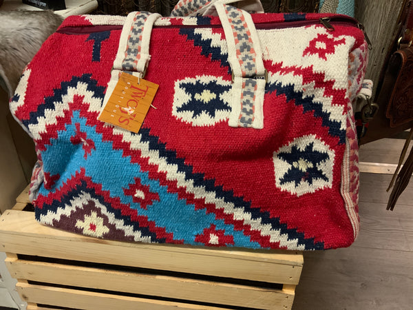 Navajo Saddle Blanket Weekend Bag