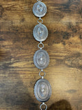 Stamped Oval Concho Belt