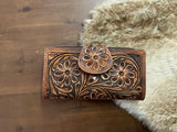 All Tooled Leather Wallet