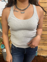 Amy Ribbed Tank Top