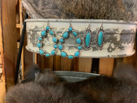 Turquoise fishhook collection