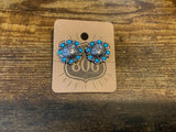 Concho Stud w/Stones Collection