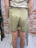 Quincy Olive Shorts