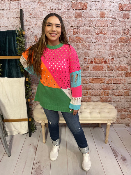 Venetia vibrant sweater