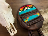 All Leather w/Detail Backpack
