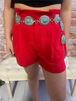 Rosita Red Shorts