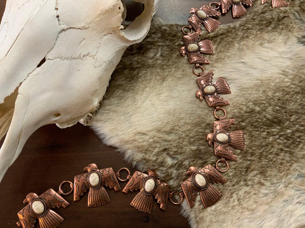 Thunderbird Concho Belt