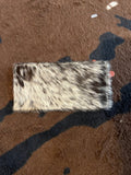 Hide wallet/check book cover
