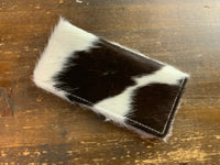 Hide wallet/check book cover