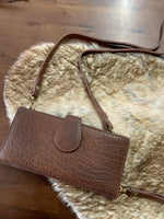 All Leather Crossbody/Wallet