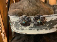 Hint of turquoise concho