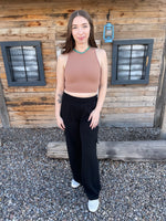 Hollis high neck crop
