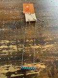 Turquoise bar necklaces