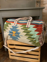 Navajo Saddle Blanket Weekend Bag
