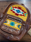 All Leather w/Detail Backpack
