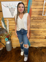 Marisha Oversized Cropped Tank