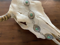 Small Oval Turquoise Concho Belt
