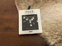 Silver Charm Necklace Set