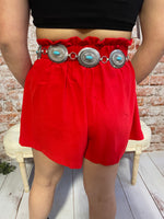 Rosita Red Shorts