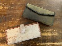 Hide and Leather Long Wallets