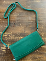 All Leather Crossbody/Wallet